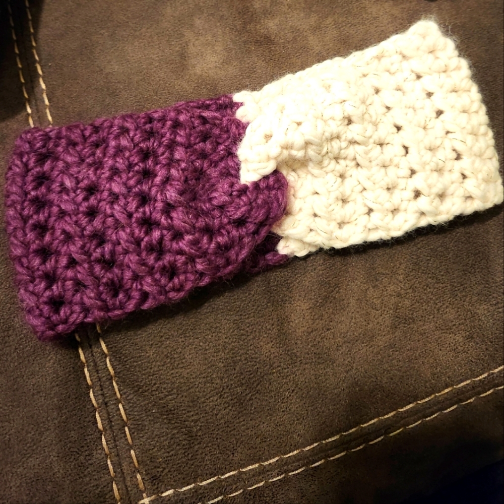 Handmade Crochet Earwarmer Headband